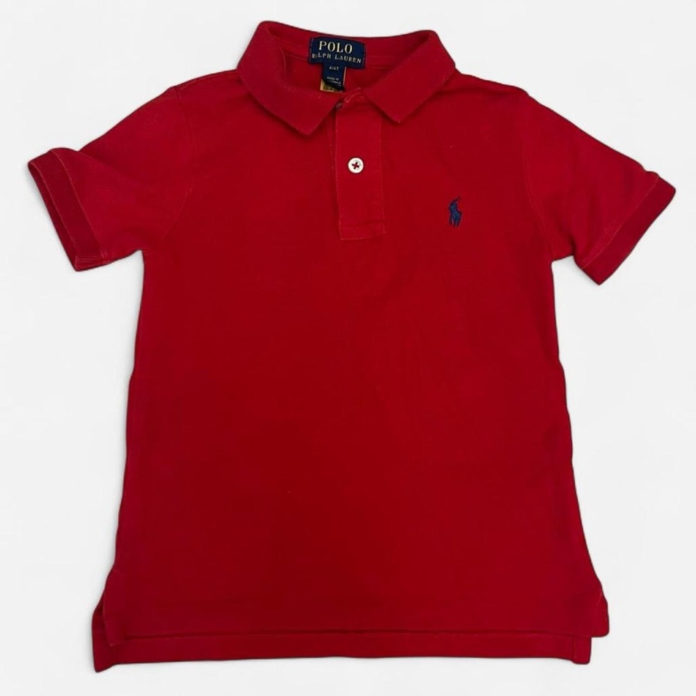 Ralph Lauren Kids Classic Red Polo Shirt